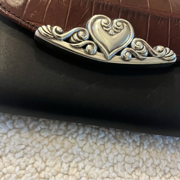 Brighton wallet Romantic Mini 86703 Black Leather no strap - Picture 4 of 10